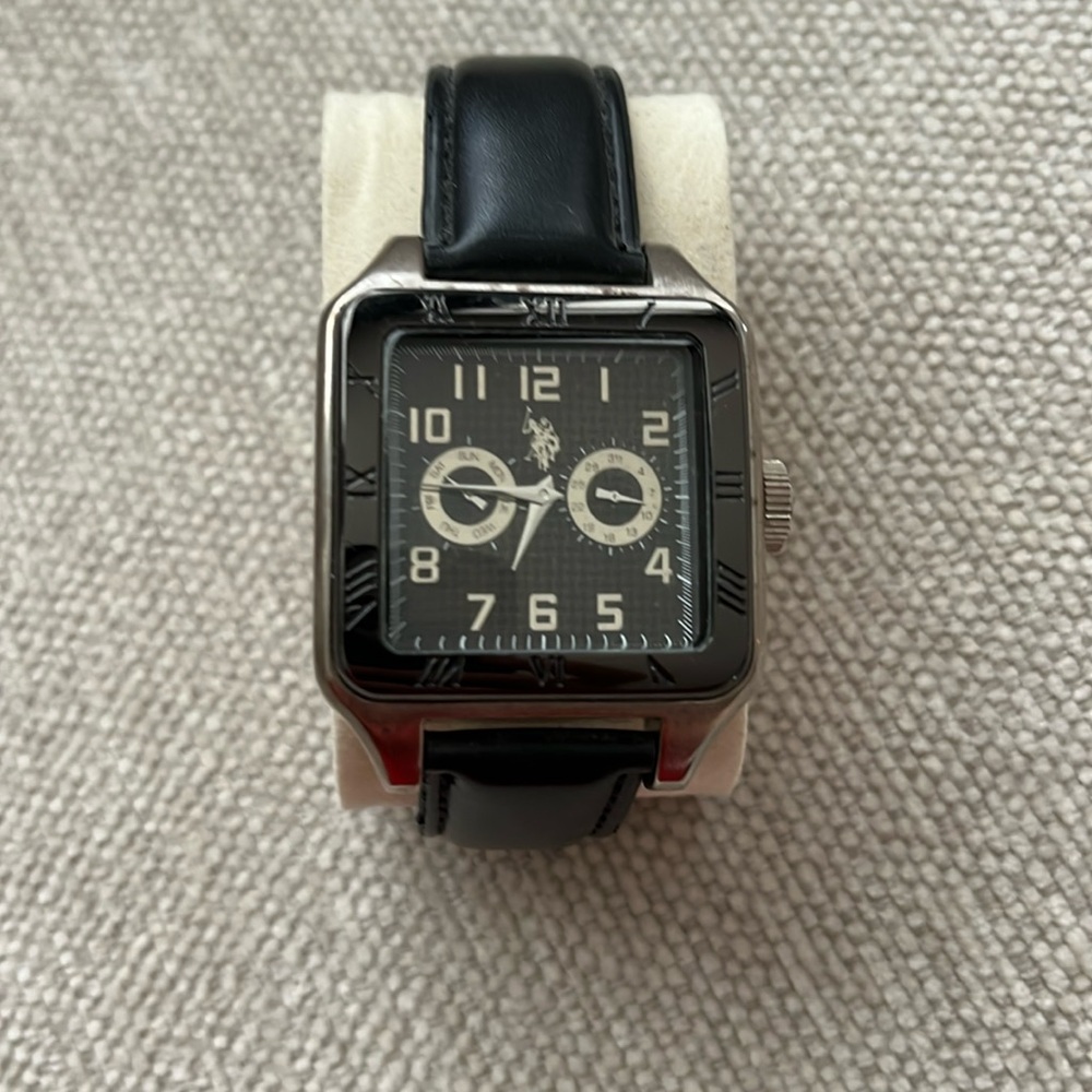 US Polo Assn. Men’s Square Watch